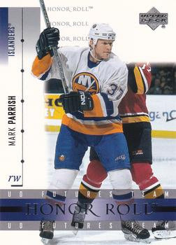 #27 Mark Parrish - New York Islanders - 2001-02 Upper Deck Honor Roll Hockey