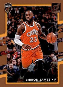 #27 LeBron James - Cleveland Cavaliers - 2017-18 Donruss Basketball