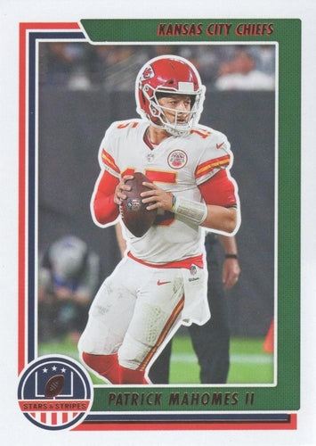 #STS-PMA Patrick Mahomes II - Kansas City Chiefs - 2021 Panini Chronicles - Stars and Stripes Football