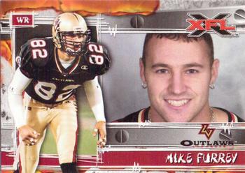 #27 Mike Furrey - Las Vegas Outlaws - 2001 Topps XFL Football