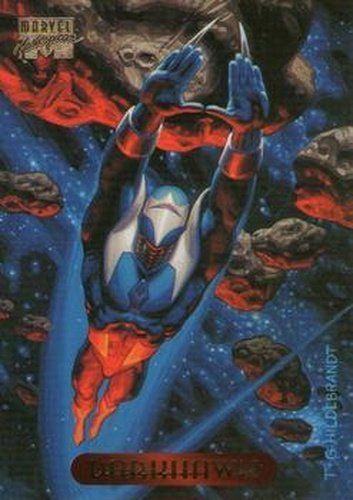 #27 Darkhawk - 1994 Fleer Marvel Masterpieces Hildebrandt Brothers