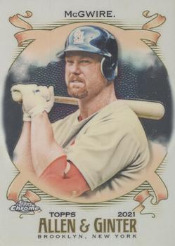 #27 Mark McGwire - St. Louis Cardinals - 2021 Topps Allen & Ginter Chrome Baseball