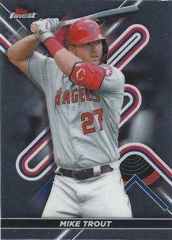 #27 Mike Trout - Los Angeles Angels - 2022 Finest Baseball