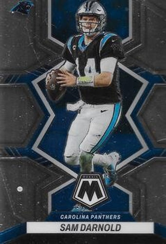 #27 Sam Darnold - Carolina Panthers - 2022 Panini Mosaic Football