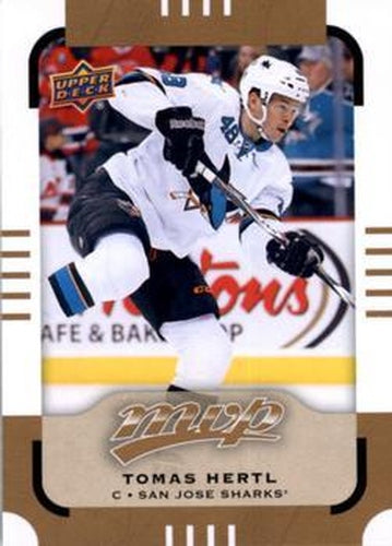 #27 Tomas Hertl - San Jose Sharks - 2015-16 Upper Deck MVP Hockey