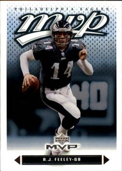 #27 A.J. Feeley - Philadelphia Eagles - 2003 Upper Deck MVP Football