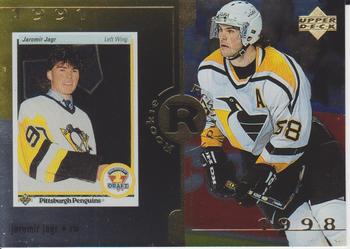 #27 Jaromir Jagr - Pittsburgh Penguins - 1998-99 Upper Deck Gold Reserve Hockey