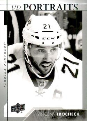 #P-27 Vincent Trocheck - Florida Panthers - 2017-18 Upper Deck - UD Portraits Hockey