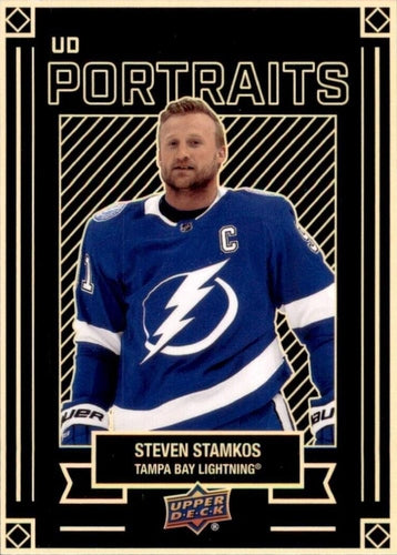 #P-27 Steven Stamkos - Tampa Bay Lightning - 2022-23 Upper Deck - UD Portraits Hockey