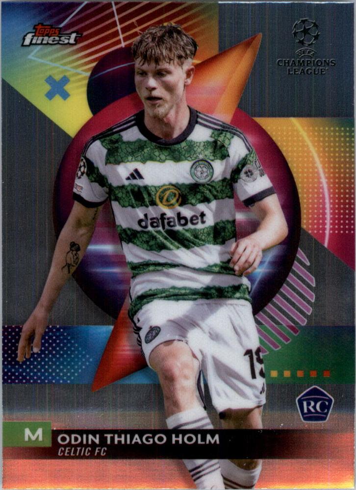 #27 Odin Thiago Holm - Celtic - 2023-24 Finest UEFA Club Competitions Soccer
