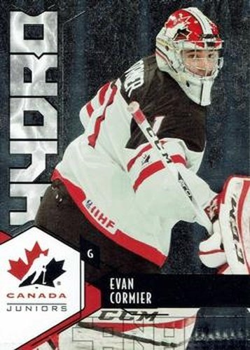 #H-27 Evan Cormier - Canada - 2015 Upper Deck Team Canada Juniors - Hydro Hockey