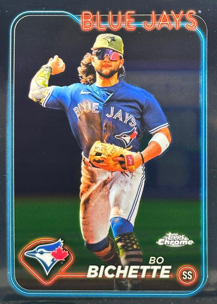 #27 Bo Bichette - Toronto Blue Jays - 2024 Topps Chrome Baseball