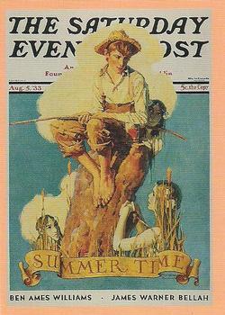 #27 Summertime - 1993 Comic Images Norman Rockwell Saturday Evening Post