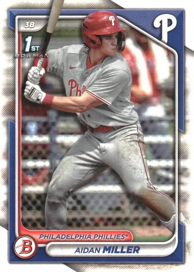 #BP-27 Aidan Miller - Philadelphia Phillies - 2024 Bowman - Prospects Baseball