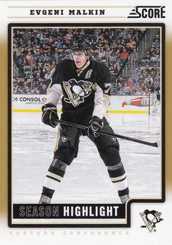 #27 Evgeni Malkin - Pittsburgh Penguins - 2012-13 Score - Gold Rush Hockey
