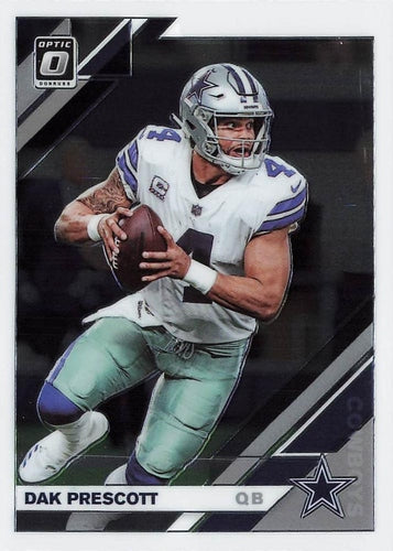 #27 Dak Prescott - Dallas Cowboys - 2019 Donruss Optic Football