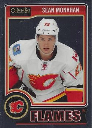 #27b Sean Monahan - Calgary Flames - 2014-15 O-Pee-Chee Platinum Hockey