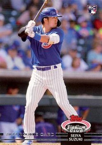 #27d Seiya Suzuki - Chicago Cubs - 2022 Stadium Club Baseball