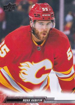 #280 Noah Hanifin - Calgary Flames - 2022-23 Upper Deck Hockey