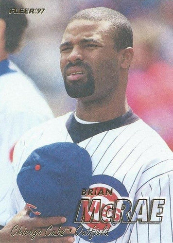#280 Brian McRae - Chicago Cubs - 1997 Fleer Baseball