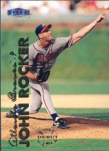 #280 John Rocker - Atlanta Braves - 1999 Fleer Tradition Baseball
