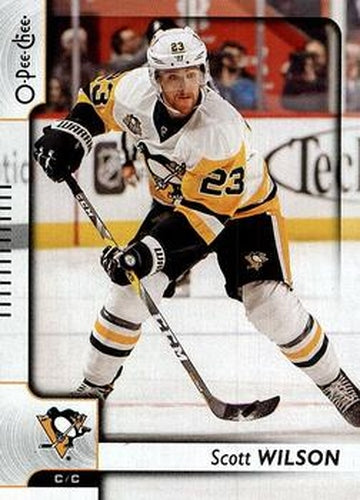 #280 Scott Wilson - Pittsburgh Penguins - 2017-18 O-Pee-Chee Hockey