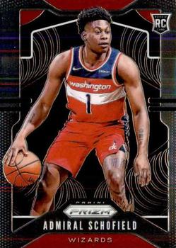 #280 Admiral Schofield - Washington Wizards - 2019-20 Panini Prizm Basketball
