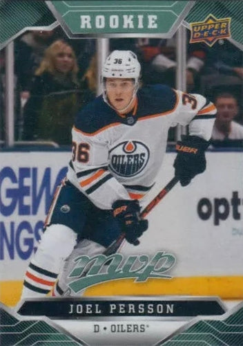 #280 Joel Persson - Edmonton Oilers - 2019-20 Upper Deck MVP Hockey