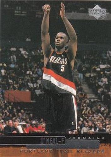 #280 Jermaine O'Neal - Portland Trail Blazers - 1999-00 Upper Deck Basketball