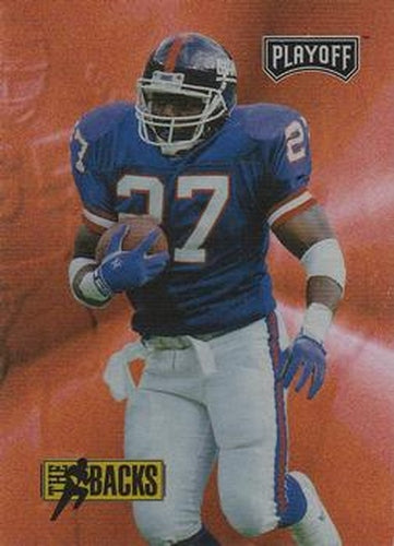 #281 Rodney Hampton - New York Giants - 1993 Playoff Football