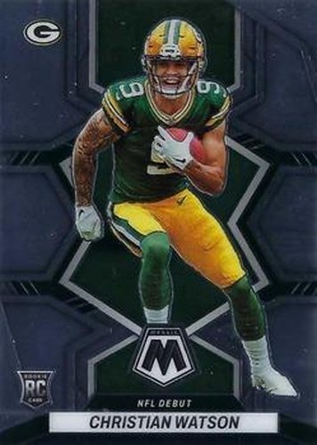 #281 Christian Watson - Green Bay Packers - 2022 Panini Mosaic Football