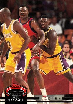 #281 Alex Blackwell - Los Angeles Lakers - 1992-93 Stadium Club Basketball