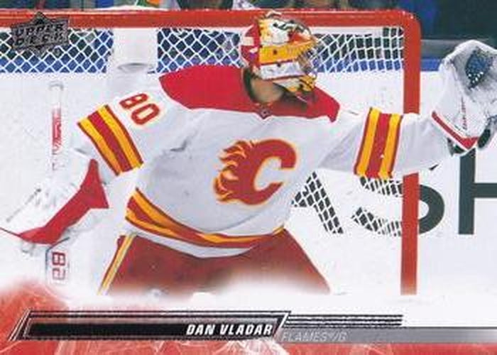 #282 Dan Vladar - Calgary Flames - 2022-23 Upper Deck Hockey