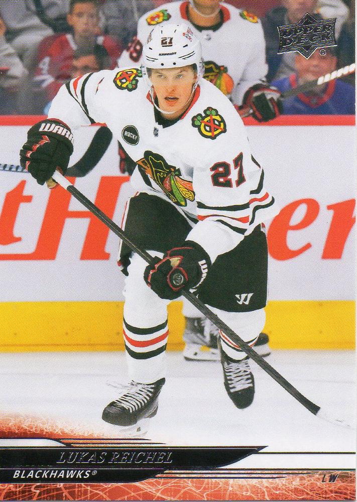 #282 Lukas Reichel - Chicago Blackhawks - 2024-25 Upper Deck Hockey