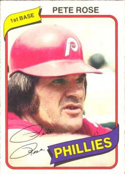 #282 Pete Rose - Philadelphia Phillies - 1980 O-Pee-Chee Baseball