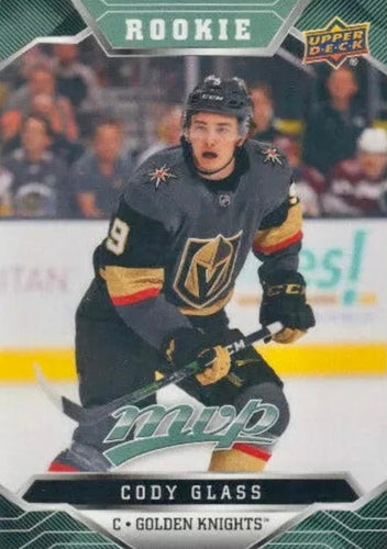 #282 Cody Glass - Vegas Golden Knights - 2019-20 Upper Deck MVP Hockey