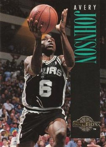 #282 Avery Johnson - San Antonio Spurs - 1994-95 SkyBox Premium Basketball