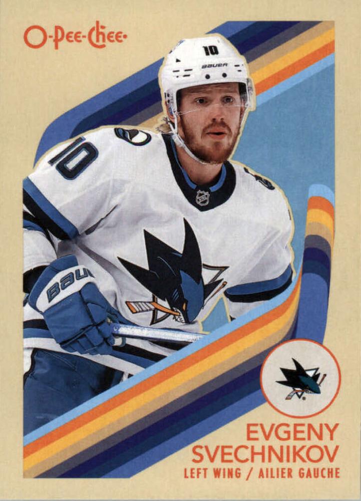 #282 Evgeny Svechnikov - San Jose Sharks - 2023-24 O-Pee-Chee - Retro Hockey