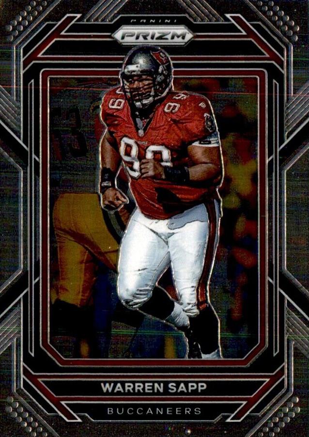 #282 Warren Sapp - Tampa Bay Buccaneers - 2022 Panini Prizm Football