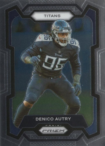 #283 Denico Autry - Tennessee Titans - 2023 Panini Prizm Football