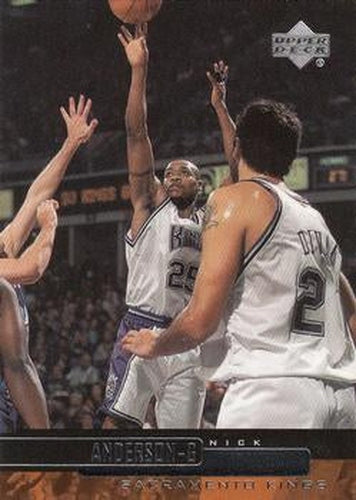 #283 Nick Anderson - Sacramento Kings - 1999-00 Upper Deck Basketball