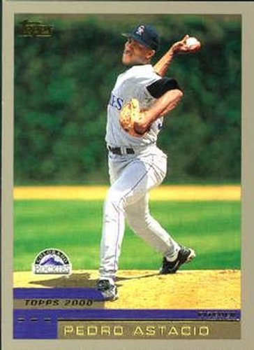 #283 Pedro Astacio - Colorado Rockies - 2000 Topps Baseball
