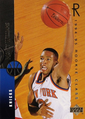 #283 Monty Williams - New York Knicks - 1994-95 Upper Deck Basketball