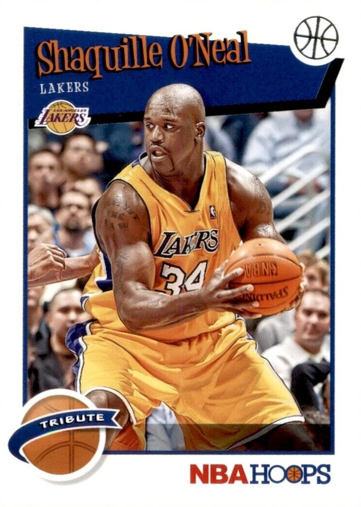 #283 Shaquille O'Neal - Los Angeles Lakers - 2019-20 Hoops Basketball
