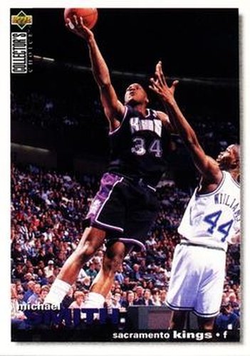 #283 Michael Smith - Sacramento Kings - 1995-96 Collector's Choice Basketball