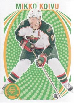 #283 Mikko Koivu - Minnesota Wild - 2013-14 O-Pee-Chee - Retro Hockey