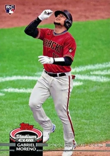 #283b Gabriel Moreno - Arizona Diamondbacks - 2023 Stadium Club Baseball