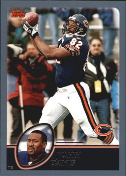 #284 John Davis - Chicago Bears - 2003 Topps Football