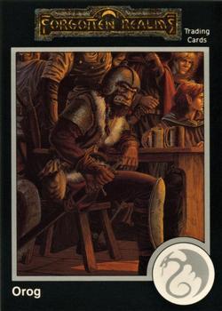 #284 Orog - 1991 TSR Advanced Dungeons & Dragons - Silver