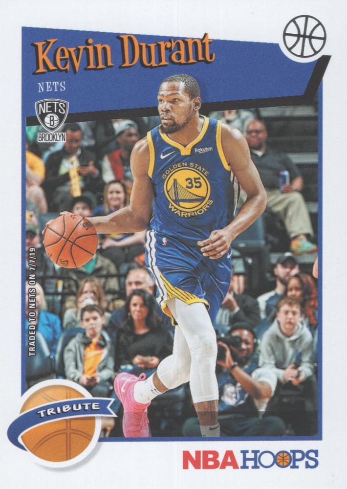 #284 Kevin Durant - Brooklyn Nets - 2019-20 Hoops Basketball